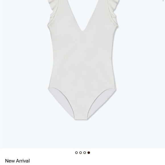 Summer Salt The Ruffle Backflip - White Size Small / 2 - Picture 1 of 5
